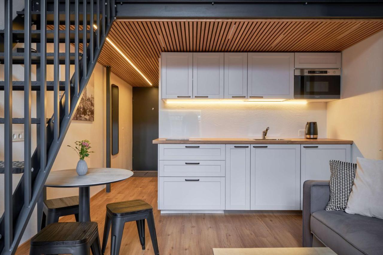 Queen Barbora Central Lofts Каунас Екстериор снимка