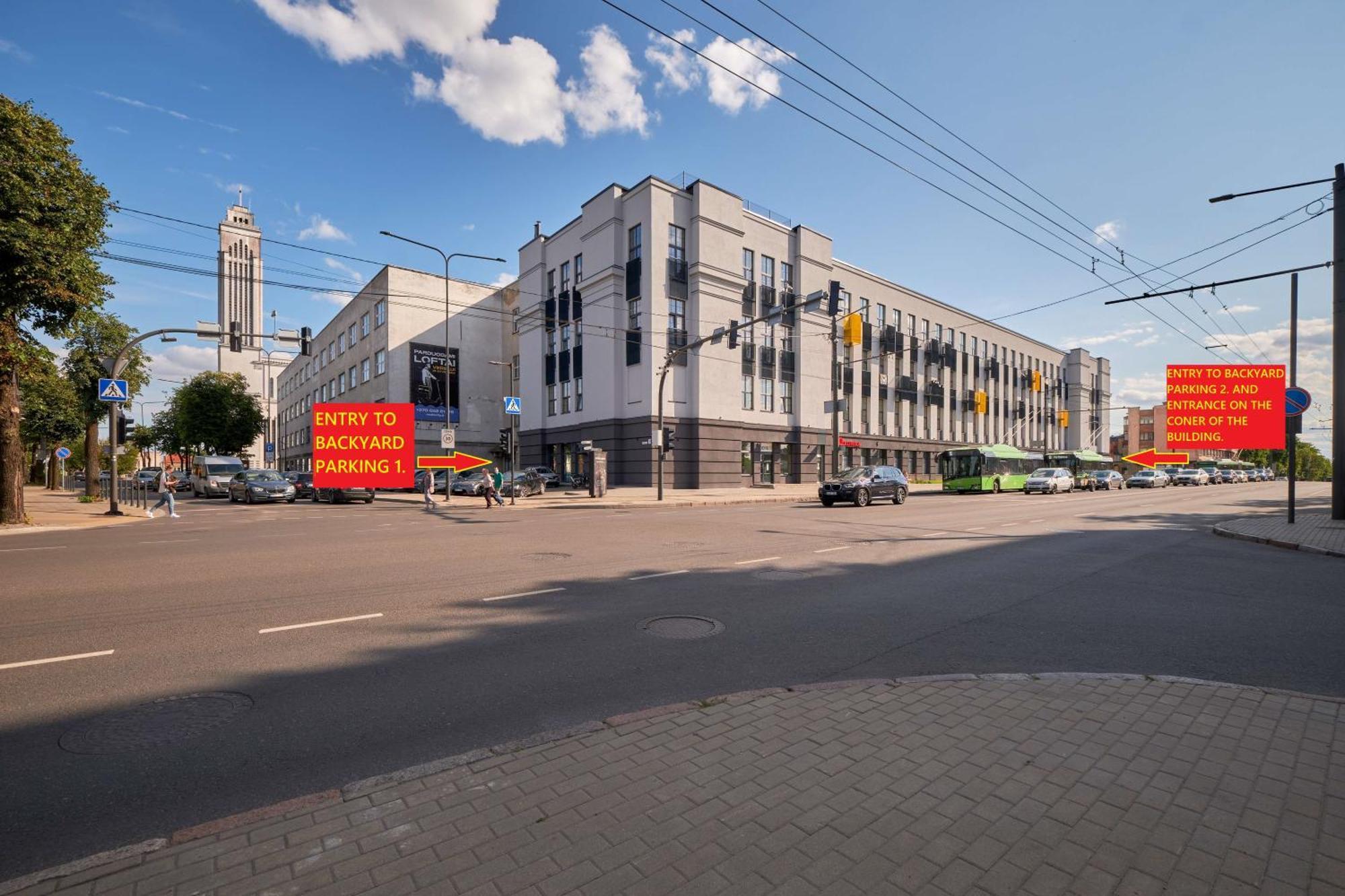 Queen Barbora Central Lofts Каунас Екстериор снимка